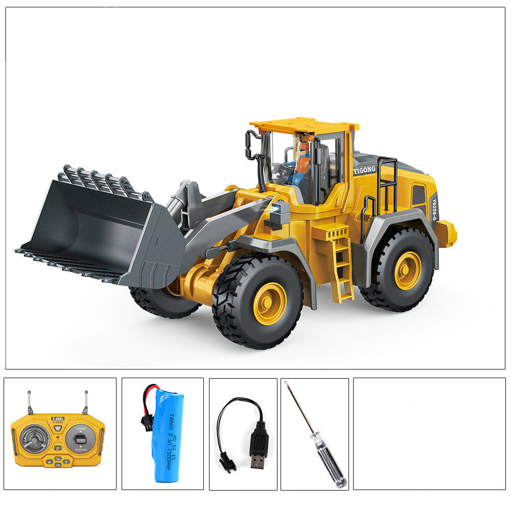 Children's Simple Alloy Charging Excavator Toy Car - NOMAN STORE LLC