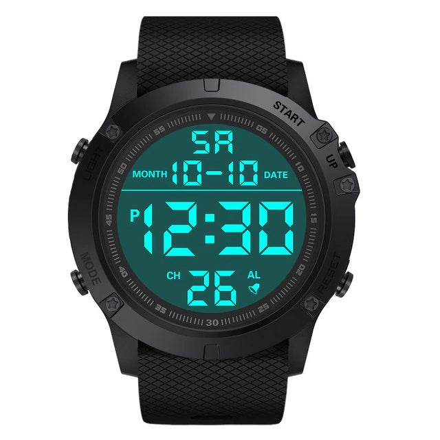 Waterproof Digital Sports Watch Military Tactical LED Backlight Wristwatch Men - NOMAN STORE LLC