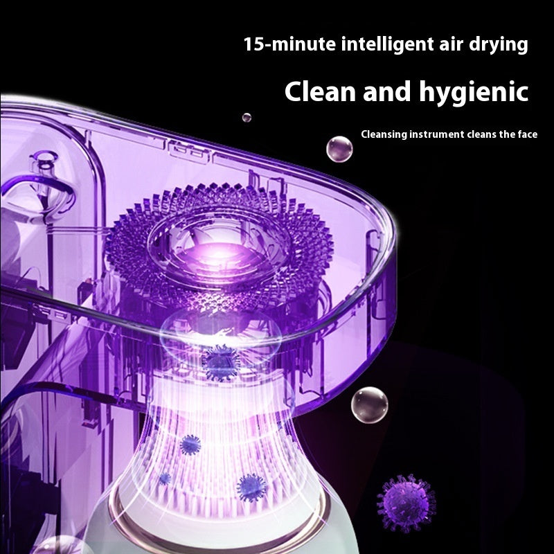 Electric Cleaner Facial Face Washing Silicone Beauty Instrument - NOMAN STORE LLC
