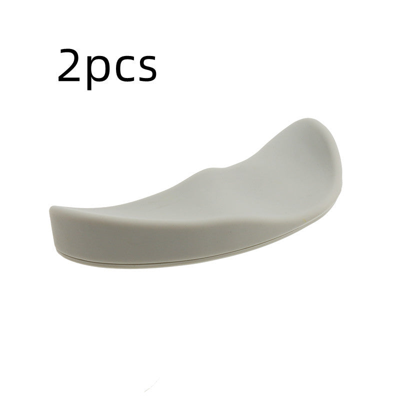 Ergonomic Mouse Wrist Rest Mouse Pads Silicon Gel Non-Slip Streamline Wrist Rest Support Mat Computer Mouse Pad For Office Gaming PC Accessories - NOMAN STORE LLC