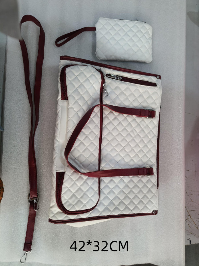 Fashionable Lunch Tote Bag Women's Thermal Insulation Lunch Box Leak-proof Crossbody Computer Storage Bag Quilted Large Capacity Handbag With Purse - NOMAN STORE LLC