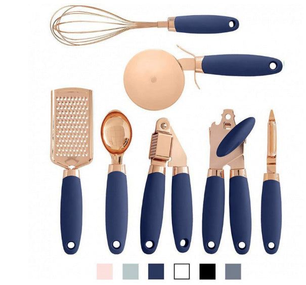 Kitchen Household Peeler Gadget Copper Plating Set - NOMAN STORE LLC