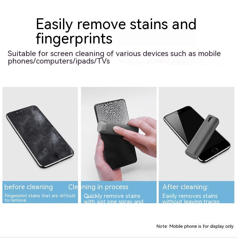 Screen Cleaner Integrated Spray Wipe - NOMAN STORE LLC