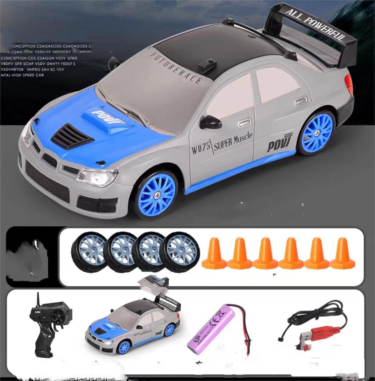 Car 4WD RC Drift Car Toy Remote Control GTR Model AE86 Vehicle Car RC Racing Car Toy For Children Christmas Gifts - NOMAN STORE LLC