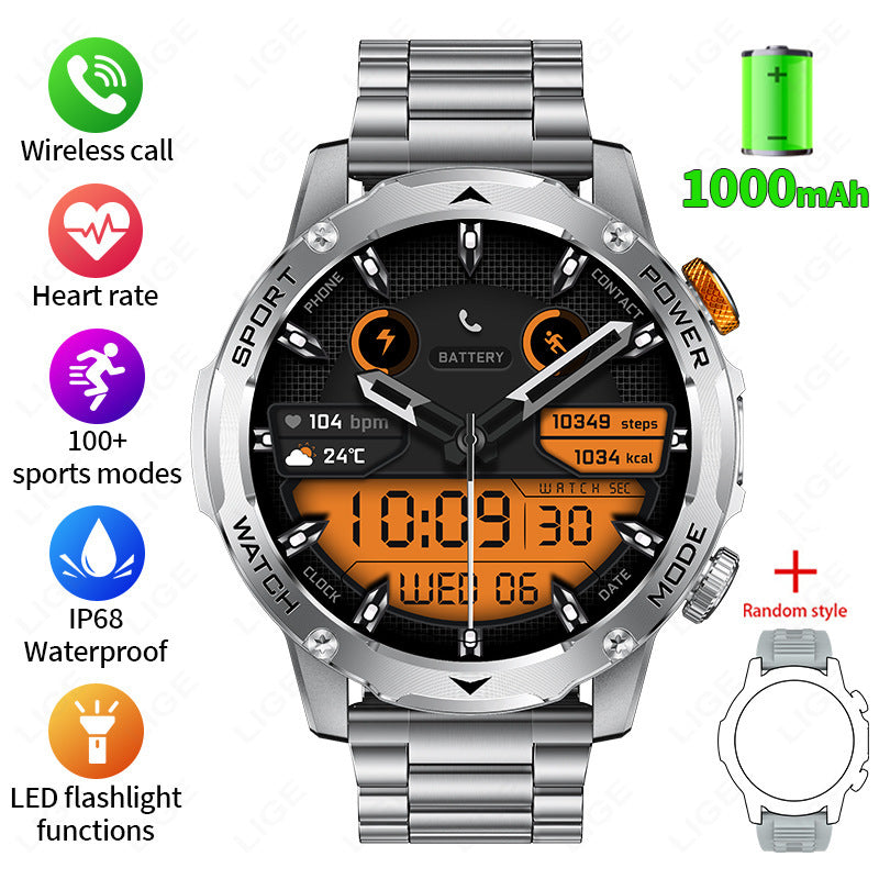 Multi-function Waterproof Smart Sports Watch - NOMAN STORE LLC