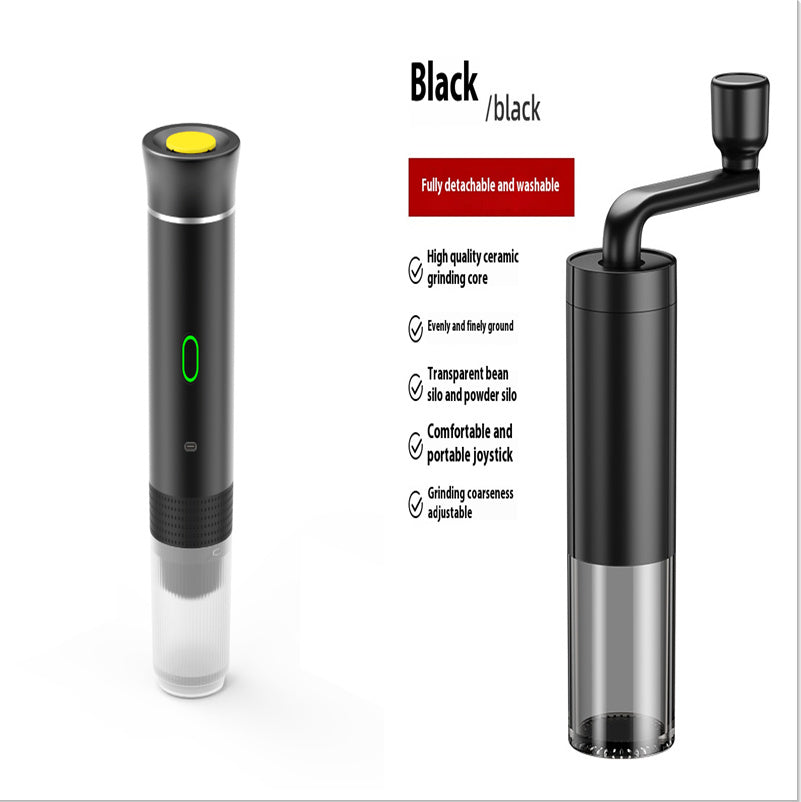 Electric Grinder Coffee Travel Handy 3 In1 Espresso Portable Coffee Espresso Maker Machine Cafe Portable Capsule Coffee Machine Kitchen Gadgets - NOMAN STORE LLC