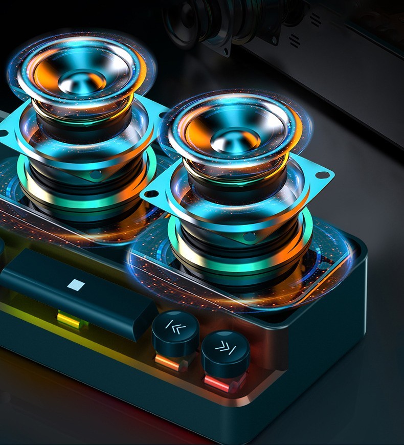 Bluetooth Speaker Home Desktop Esports Gaming Computer Stereo - NOMAN STORE LLC