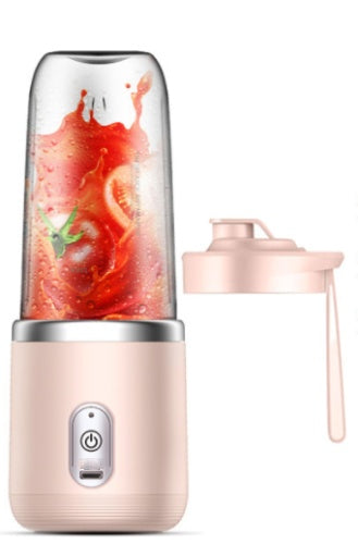 6blade Portable Blender Mini Juicer Cup Extractor Smoothie USB Charging Fruit Squeezer Blender Food Mixer Ice Crusher Portable Juicer Machine - NOMAN STORE LLC