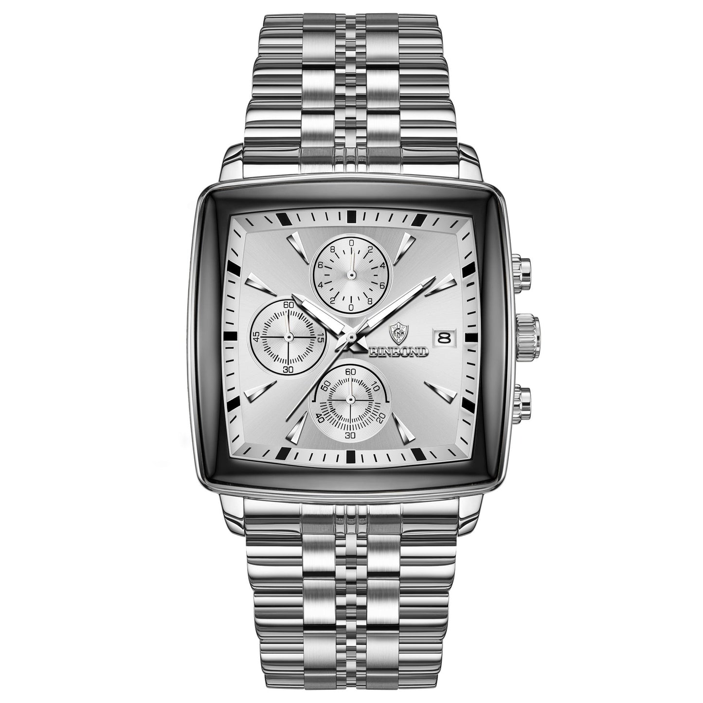 Men's Multi-functional Timing Luminous Waterproof Quartz Watch - NOMAN STORE LLC