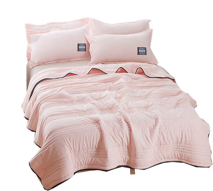Cooling Blankets Pure Color Summer Quilt Plain Summer Cool Quilt Compressible Air-conditioning Quilt Quilt Blanket - NOMAN STORE LLC