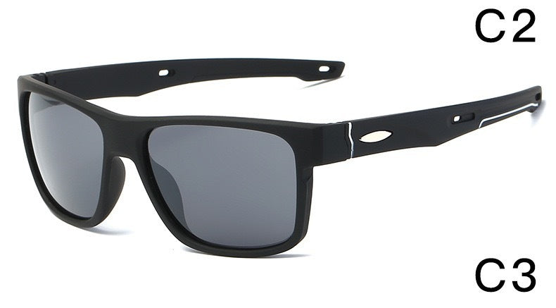 Fashion Large Rim One-piece Sports Sunglasses - NOMAN STORE LLC