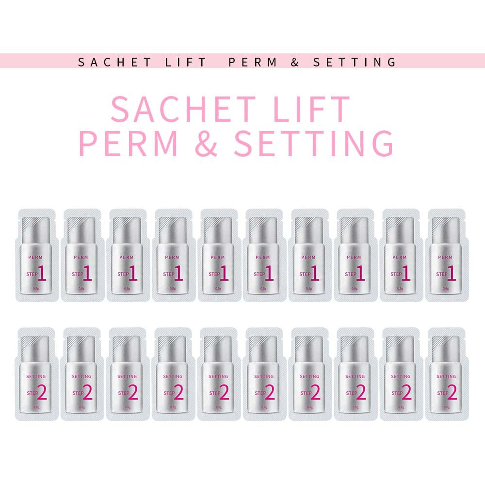 ICONSIGN 10 Pairs Pouch Eyelash Perm Lotion Lashes Lift Quick Perming 5 To 8 Minutes Beauty Makeup Tools - NOMAN STORE LLC