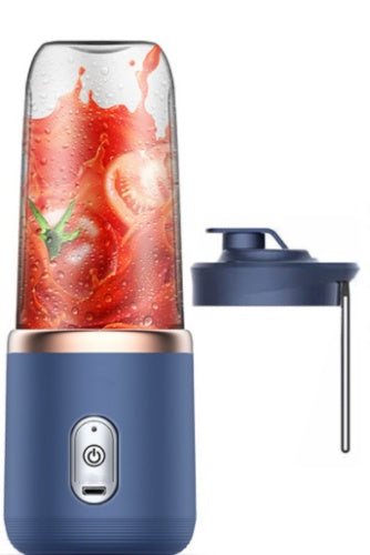 6blade Portable Blender Mini Juicer Cup Extractor Smoothie USB Charging Fruit Squeezer Blender Food Mixer Ice Crusher Portable Juicer Machine - NOMAN STORE LLC
