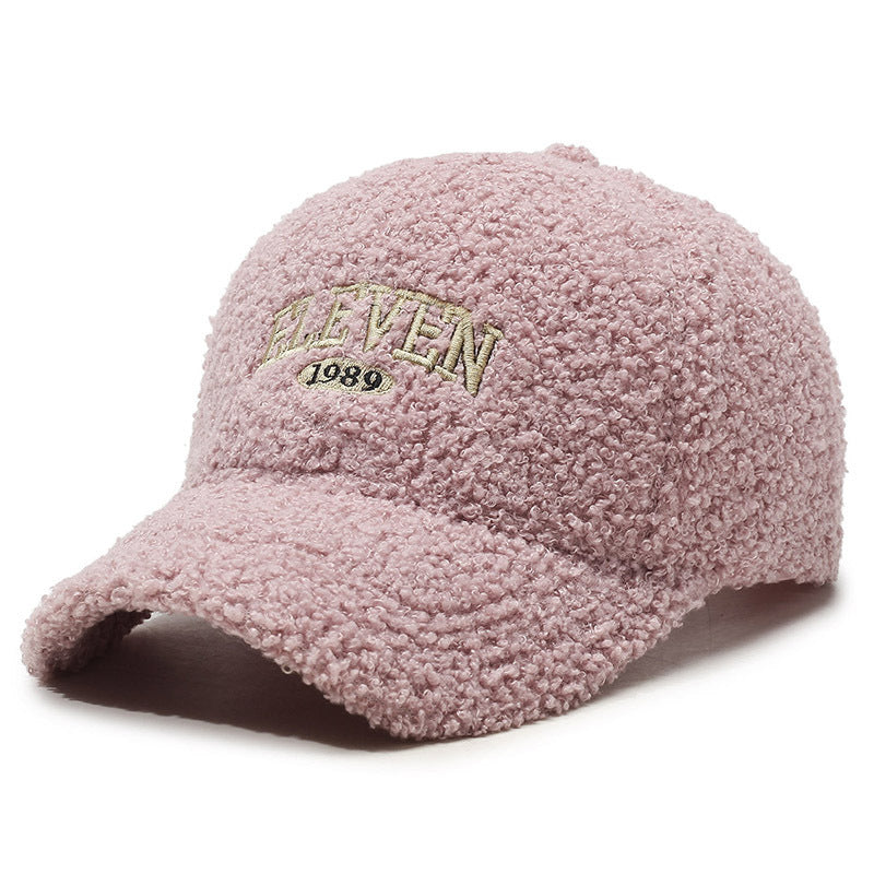 Winter Lambskin Thickened Warm Baseball Cap - NOMAN STORE LLC