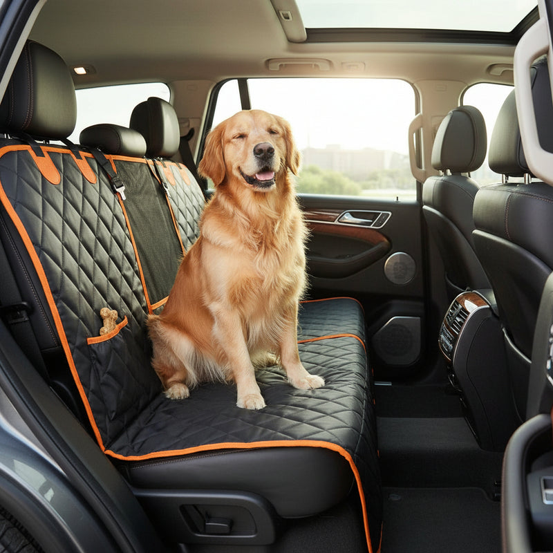 BACK SEAT SAVER — for muddy paws and messy car rides