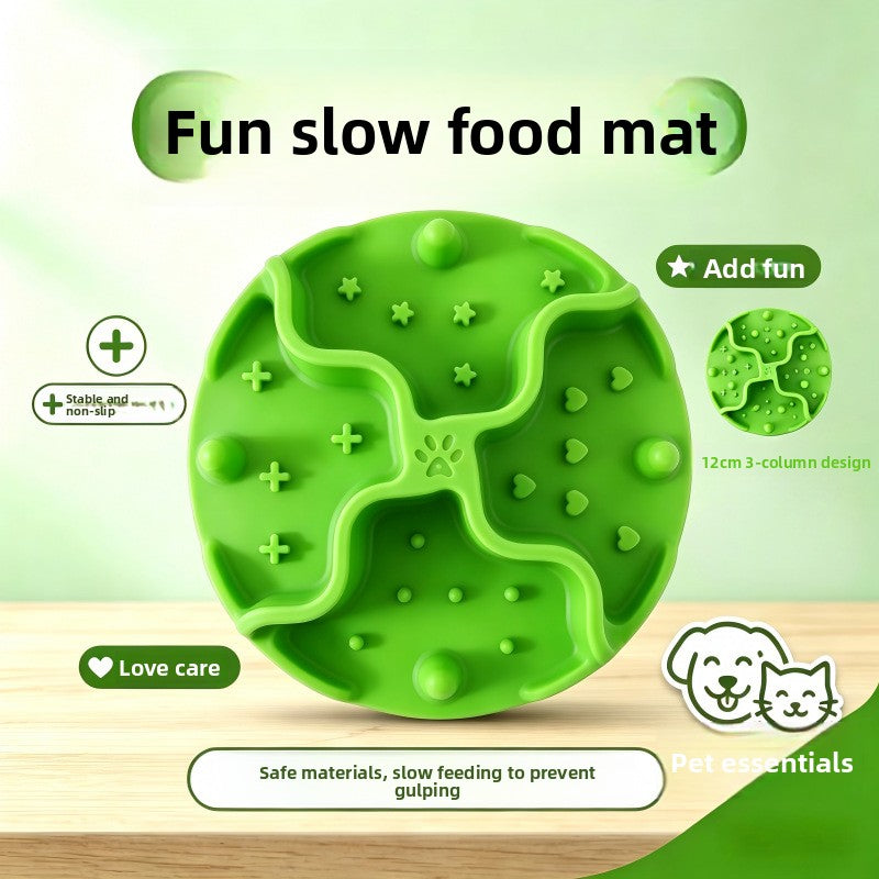 NO GULP BOWL — for pets that choke on their food
