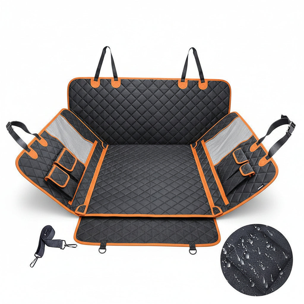 BACK SEAT SAVER — for muddy paws and messy car rides