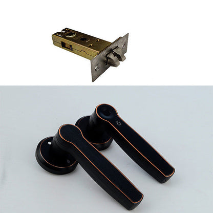 Indoor zinc alloy fingerprint handle lock - NOMAN STORE LLC