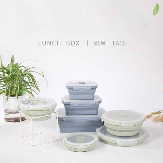 Silicone lunch box - NOMAN STORE LLC