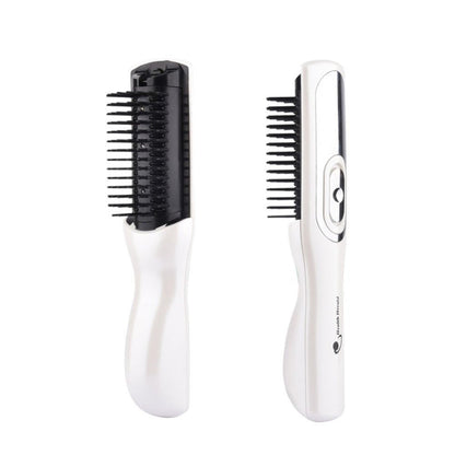 Electric Head Massage Comb Healthy Scalp Vibration Comb Portable Household Battery Massage Comb - NOMAN STORE LLC
