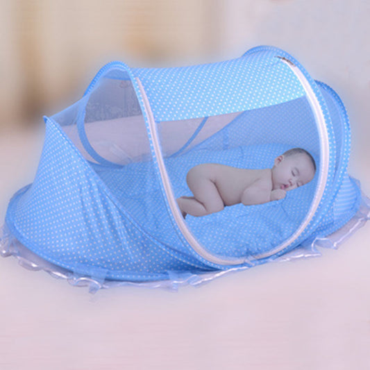 Foldable  Baby Bed Net With Pillow Net 2pieces Set - NOMAN STORE LLC