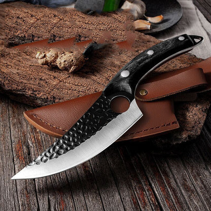 Slaughter Cutting Meat Boning Small Scimitar Special Skinning Killing Pigs Butcher - NOMAN STORE LLC