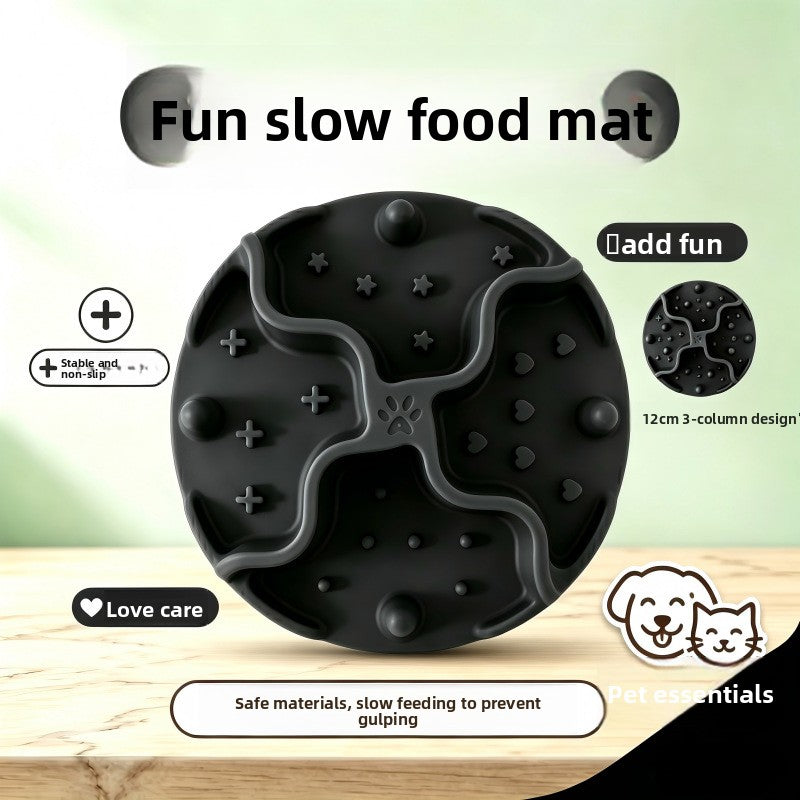 NO GULP BOWL — for pets that choke on their food