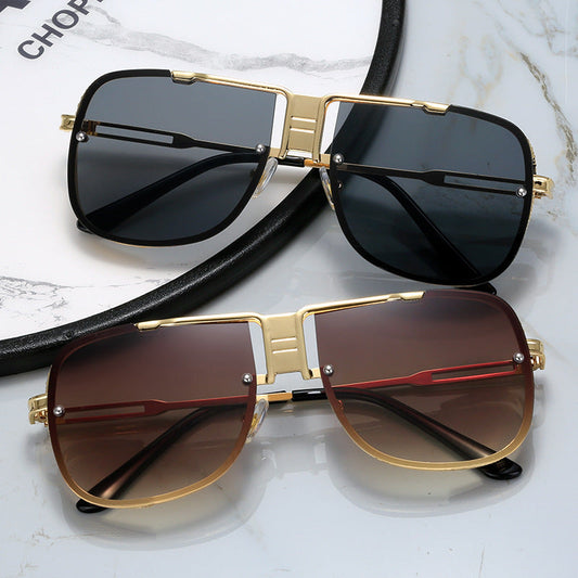 Sunglasses Metal Sunglasses Metal Fashion Street Style Retro Sunglasses - NOMAN STORE LLC