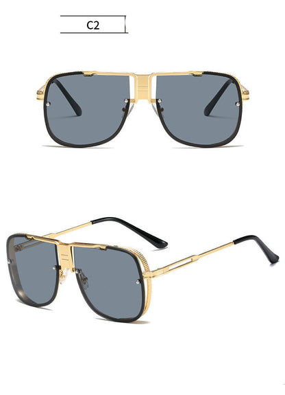 Sunglasses Metal Sunglasses Metal Fashion Street Style Retro Sunglasses - NOMAN STORE LLC