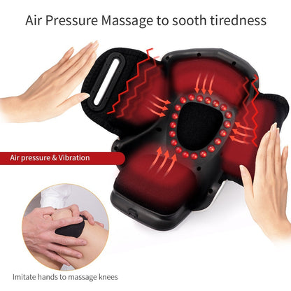 Electric Heating Knee Pad  Physiotherapy Massager - NOMAN STORE LLC