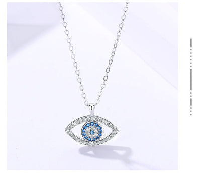 Jewelry European and American Atmospheric Demon Eye Necklace Eye Pendant - NOMAN STORE LLC