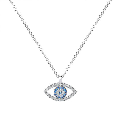 Jewelry European and American Atmospheric Demon Eye Necklace Eye Pendant - NOMAN STORE LLC