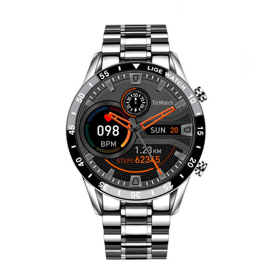 Multifunctional Smart Watch  Bluetooth Call  Pedometer Blood Pressure And Heart Rate Detection Waterproof Watch - NOMAN STORE LLC