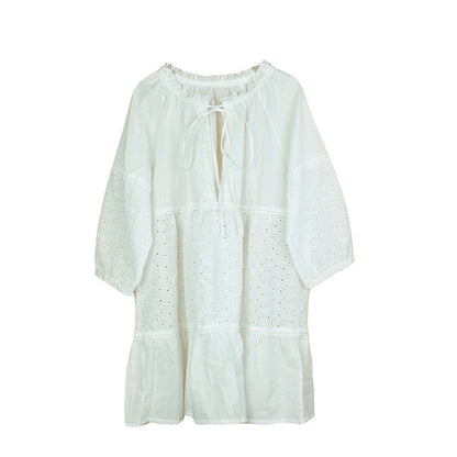 Sun Protection Clothing Women Loose Bikini Blouse - NOMAN STORE LLC