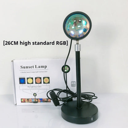 Sunset Projection Lamp Sunset Projector Night Light Wall Decoration Lighting - NOMAN STORE LLC
