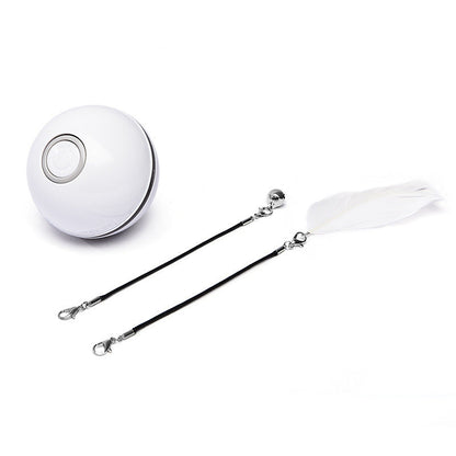 LED Laser Electronic Rolling Pet Funny Cat Toy Ball - NOMAN STORE LLC