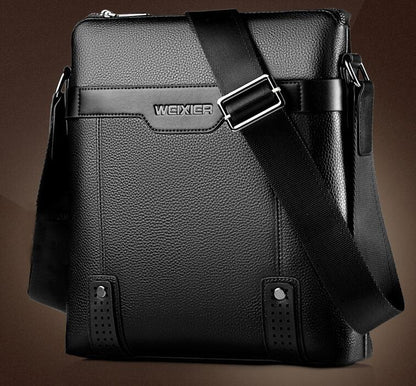 Fashion PU Leather Men Messenger Bags - NOMAN STORE LLC