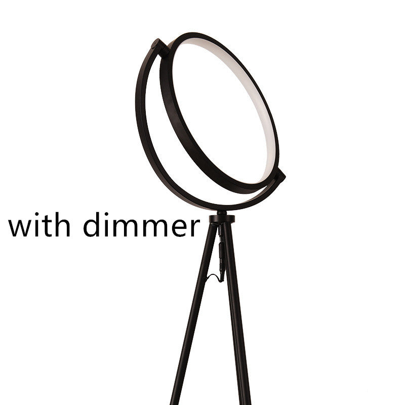 Halo floor lamp black with dimmer