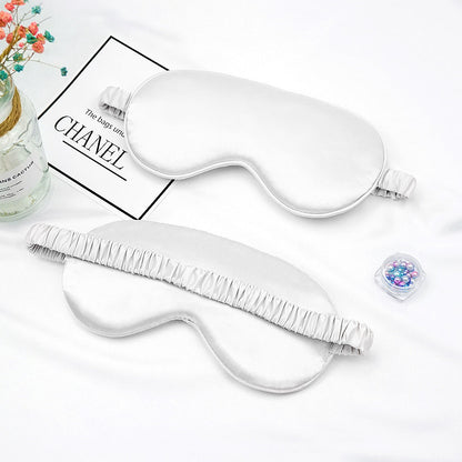 Eye Patch Imitated Silk Eye Patch Shading Sleeping Eye Mask Travel Relax Covers Eye Shade Health Sleeping Shield Eye Care Tools - NOMAN STORE LLC