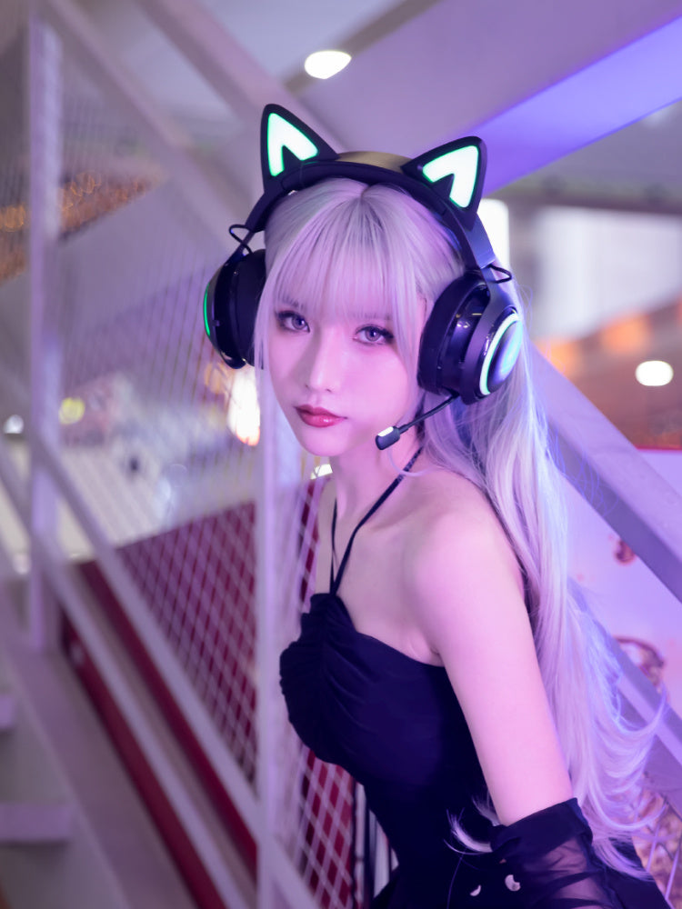 Net Red Same Style Luminous Cat Ear Headphones - NOMAN STORE LLC