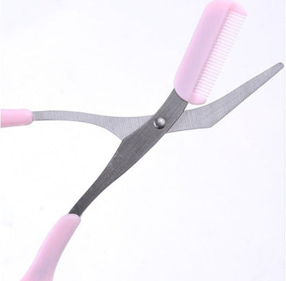 Beauty tools eyebrow scissors with eyebrow comb - NOMAN STORE LLC