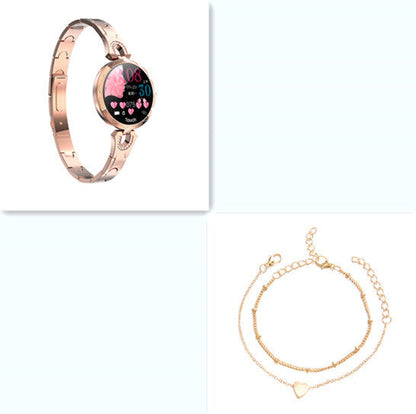 Fashion Women's Smart Watch Waterproof Wearable Device Heart Rate Monitor Sports Smartwatch for Women Ladies - NOMAN STORE LLC