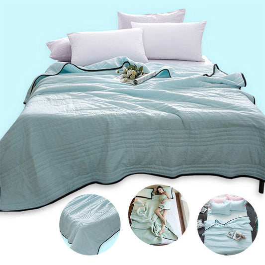 Cooling Blankets Pure Color Summer Quilt Plain Summer Cool Quilt Compressible Air-conditioning Quilt Quilt Blanket - NOMAN STORE LLC