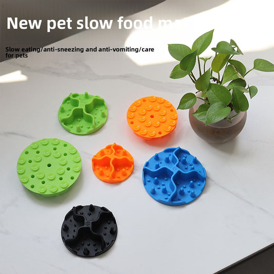 NO GULP BOWL — for pets that choke on their food