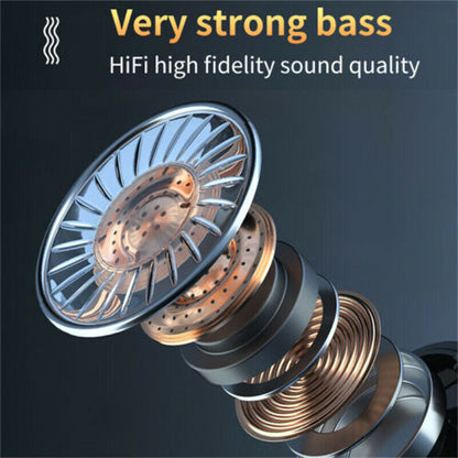 Wireless 5.1 Waterproof Bluetooth Sports Waterproof Earphones - NOMAN STORE LLC