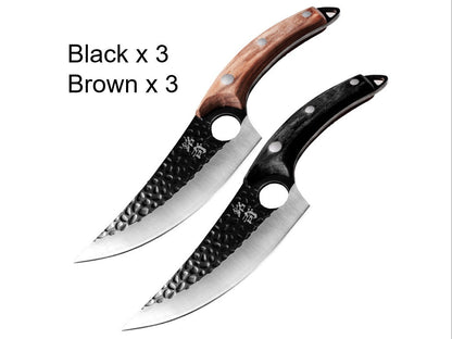 Slaughter Cutting Meat Boning Small Scimitar Special Skinning Killing Pigs Butcher - NOMAN STORE LLC