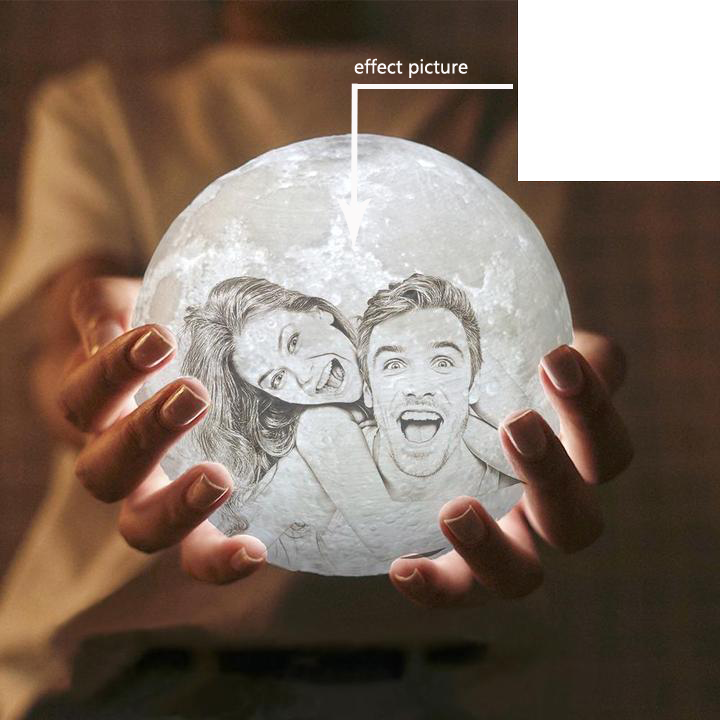 16 color remote control moon lamp