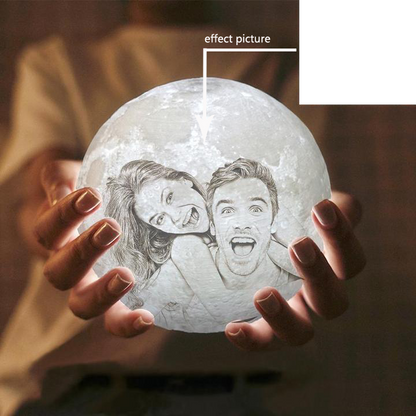 16 color remote control moon lamp