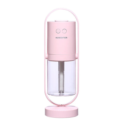 Magic Shadow USB Air Humidifier For Home With Projection Night Lights Ultrasonic Car Mist Maker Mini Office Air Purifier - NOMAN STORE LLC
