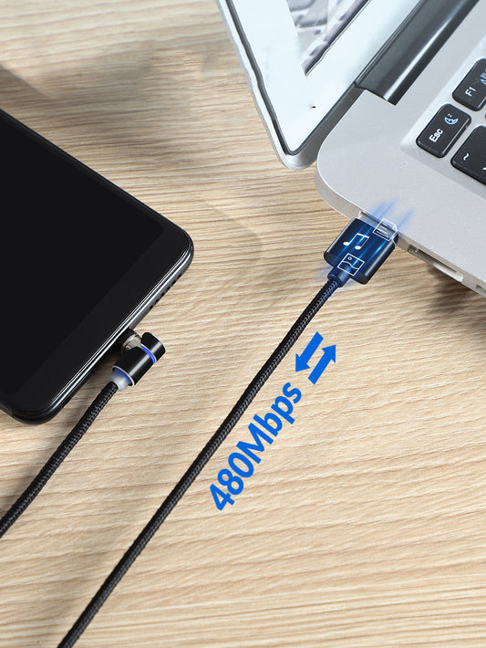 Magnetic Cable LED Magnet Charger Cable USB Cable & USB Type-C USB C - NOMAN STORE LLC